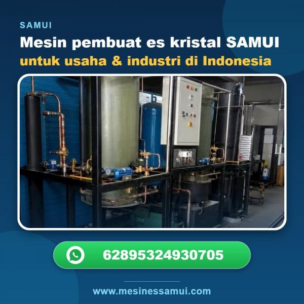Jual Mesin Pembuat Es Kristal untuk Usaha dan Industri